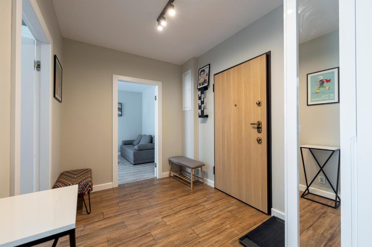 Luxury In City -7- Bright-Secured-Freeparking Lódź Exterior foto